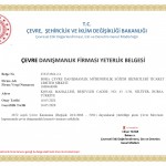 ÇEVRE DANIŞMANLIK YETERLİK BELGESİ